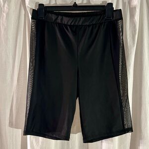 Cute Fashion to Figure Mesh Biker Shorts - 1X